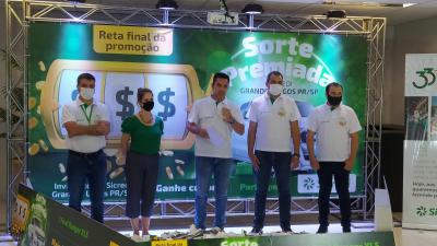 Ganhador da PromoÃ§Ã£o Sorte Premiada do Sicredi foi de Laranjal